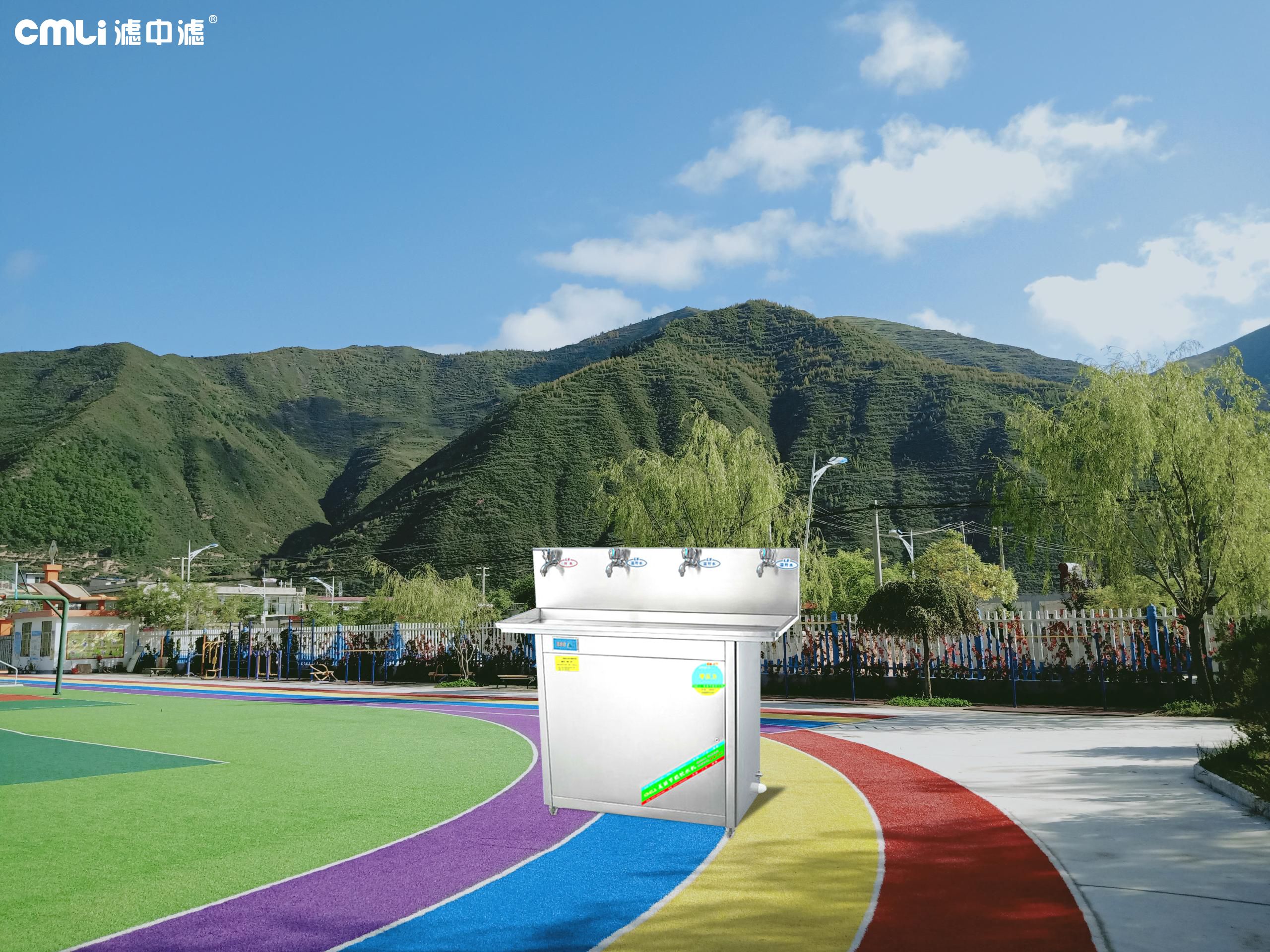 甘肅地形 實力見證!131臺濾中濾開水器進駐甘肅45所學校